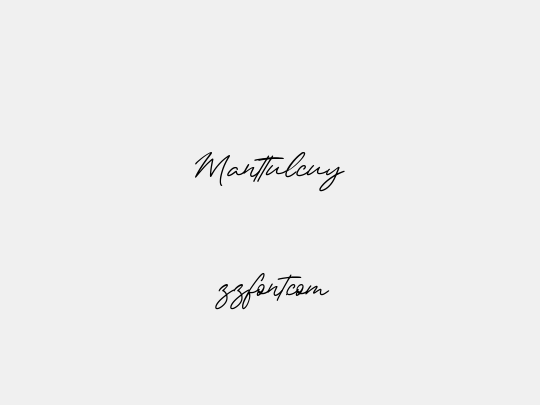 Manttulcuy