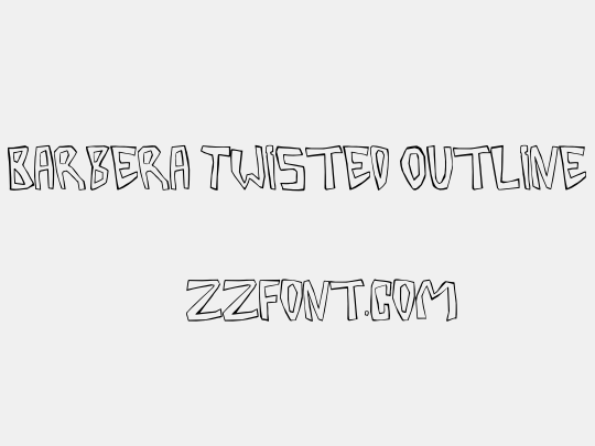 Barbera Twisted Outline