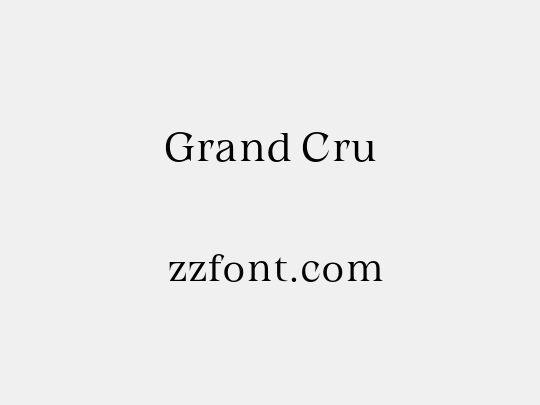 Grand Cru