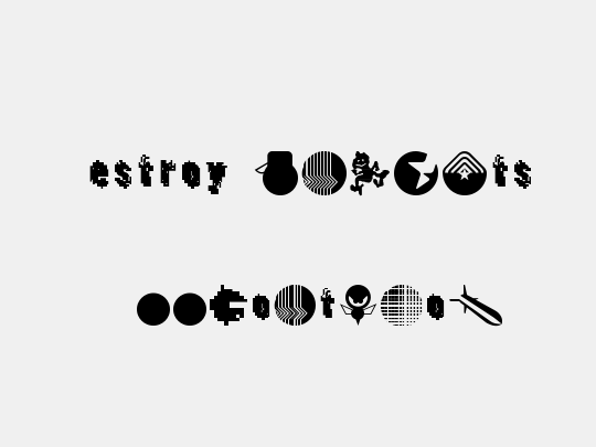DestroyDingbats