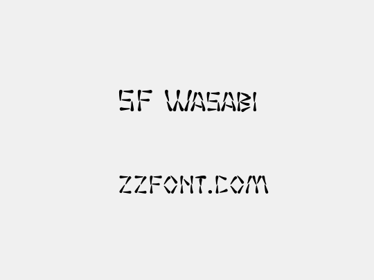 SF Wasabi