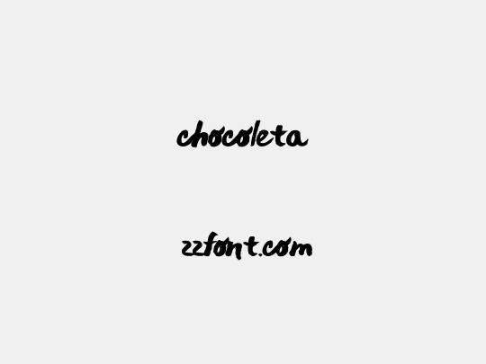chocoleta