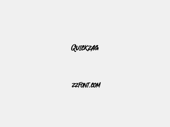 Quickzag