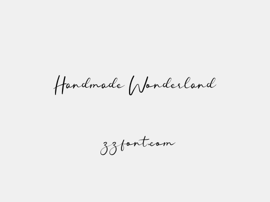 Handmade Wonderland