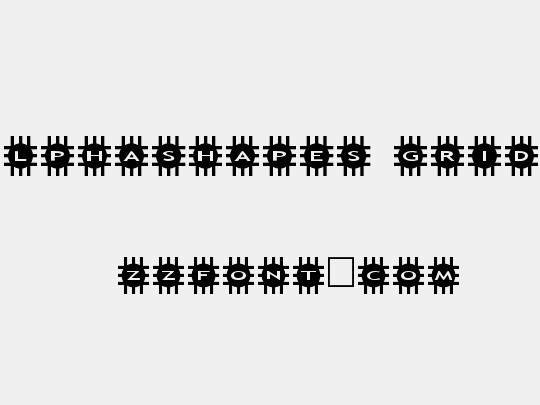 AlphaShapes grids