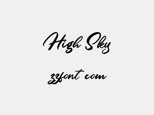 High Sky