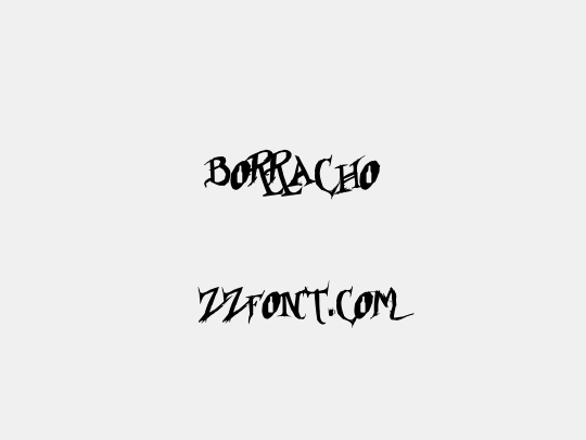 Borracho