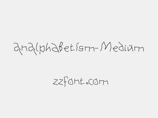 AnAlphaBetIsm-Medium