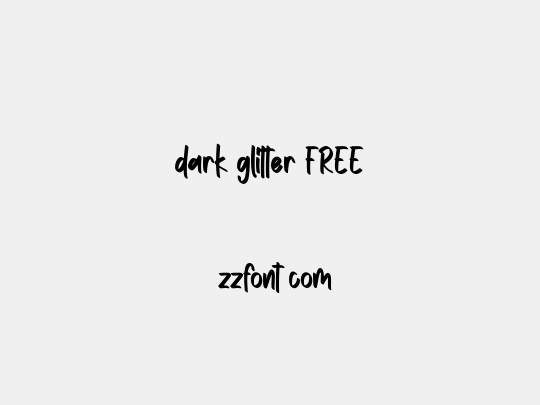 dark glitter FREE
