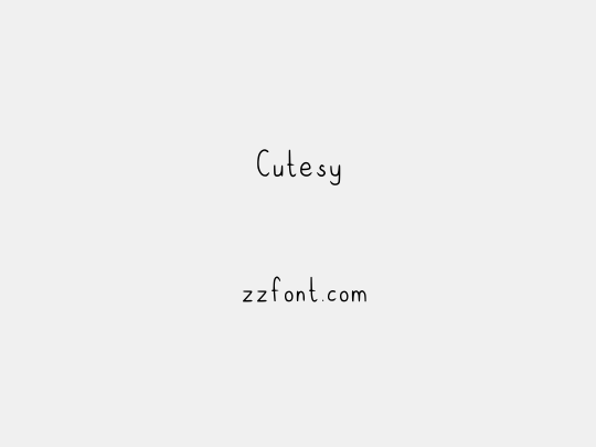 Cutesy