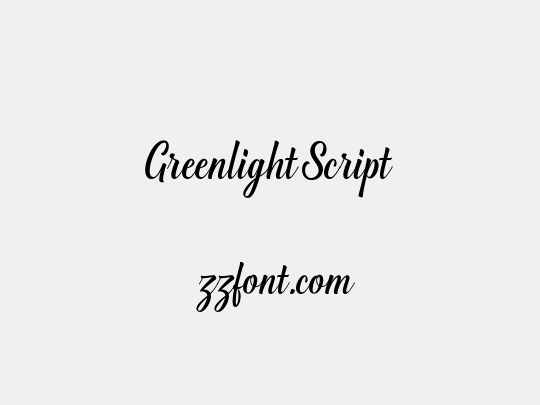 Greenlight Script