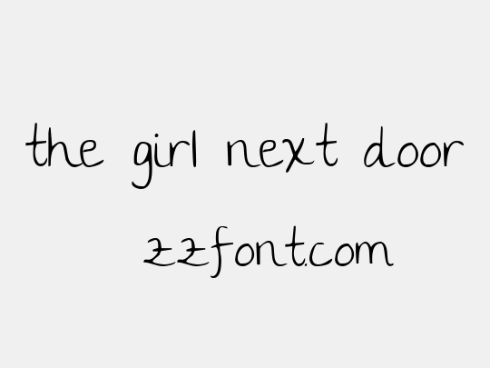the girl next door