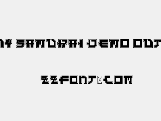 Funny Samurai Demo Outline