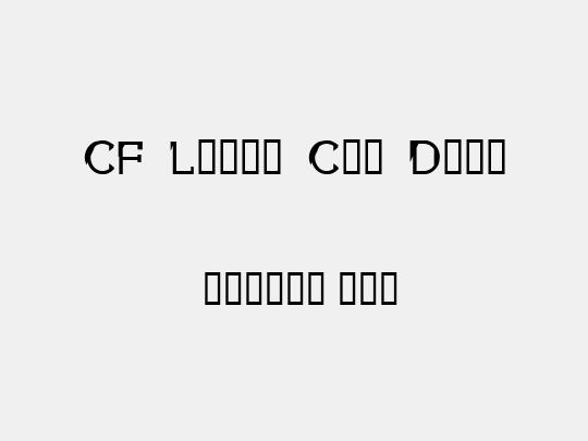 CF Louis Cyr Demo