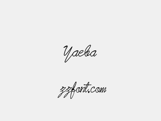 Yaeba