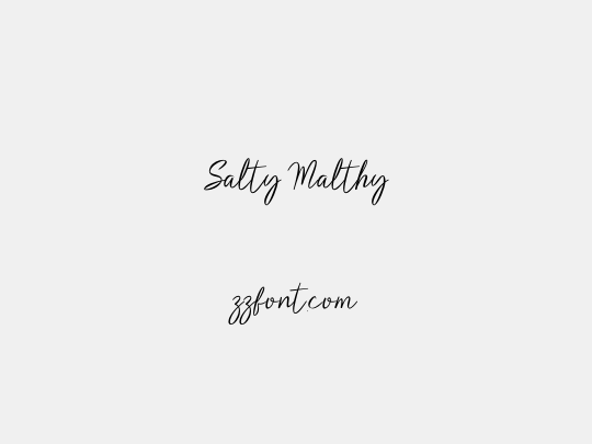 Salty Malthy