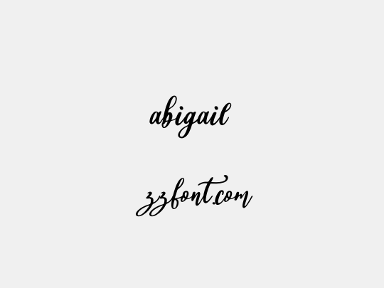 abigail