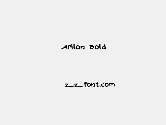 Arilon Bold