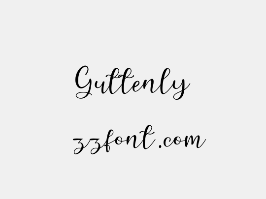 Guttenly