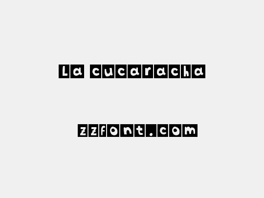 La cucaracha