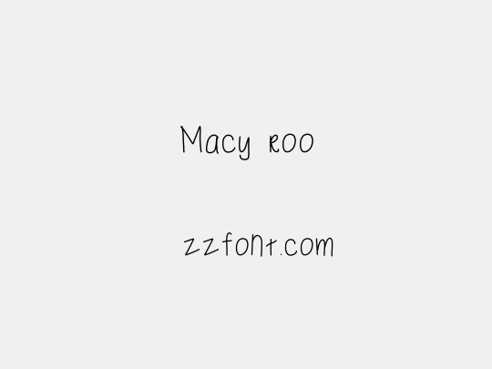 Macy roo