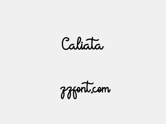 Caliata