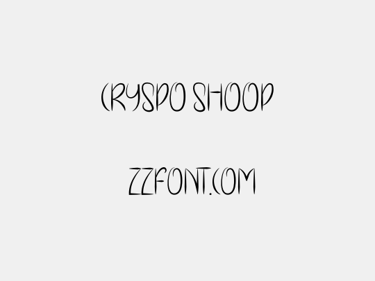 Cryspo Shoop