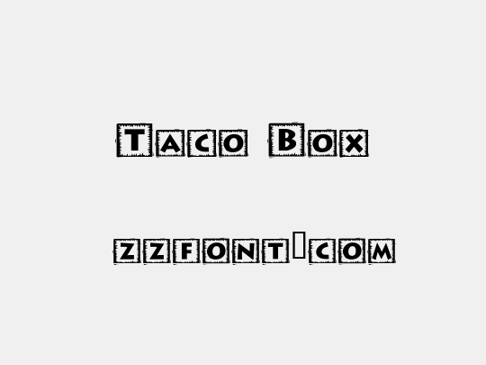 Taco Box