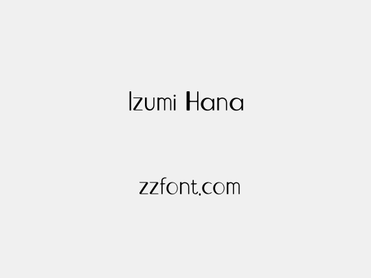 Izumi Hana