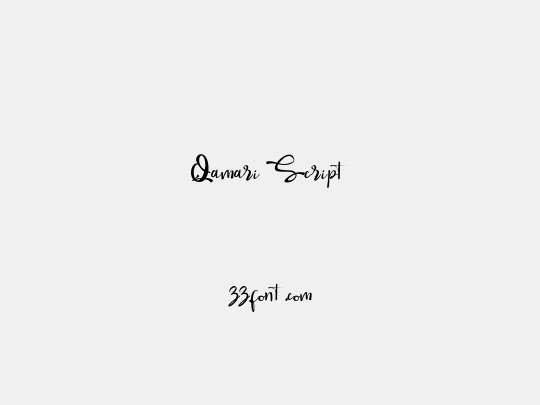 Qamari Script