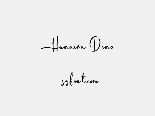 Humaira Demo
