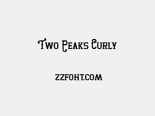 Two Peaks Curly