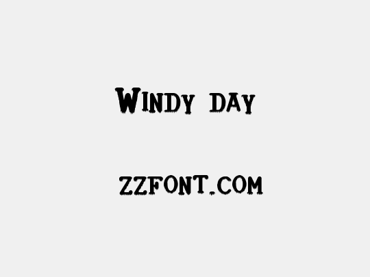 Windy day