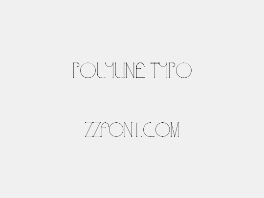 Polyline Typo