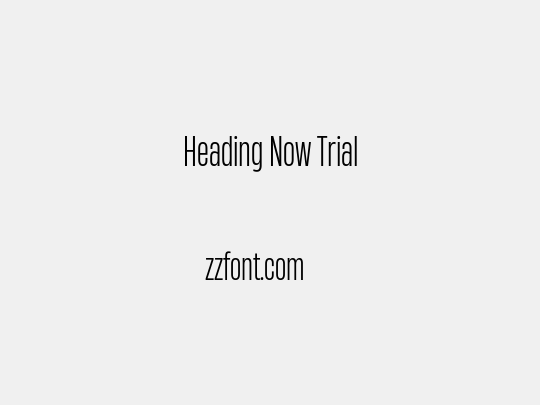 Heading Now Trial