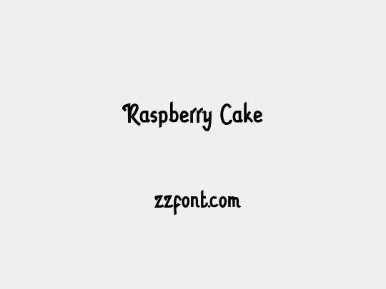 Raspberry Cake