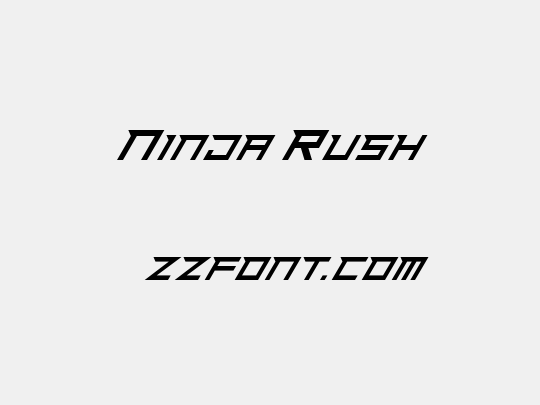 Ninja Rush