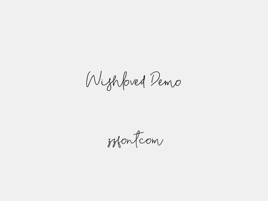 Wishloved Demo