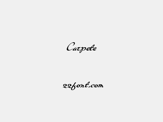 Carpete