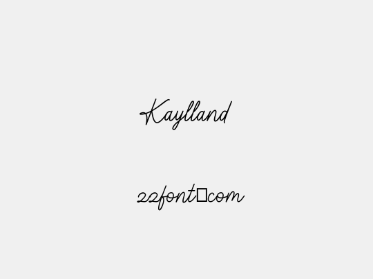 Kaylland