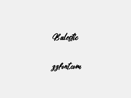 Balestic