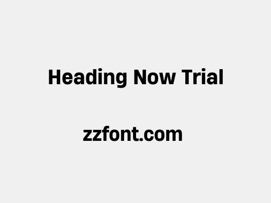 Heading Now Trial