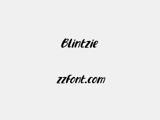 Blintzie