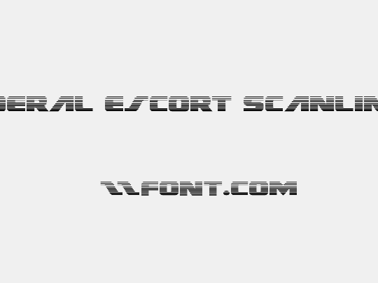 Federal Escort Scanlines