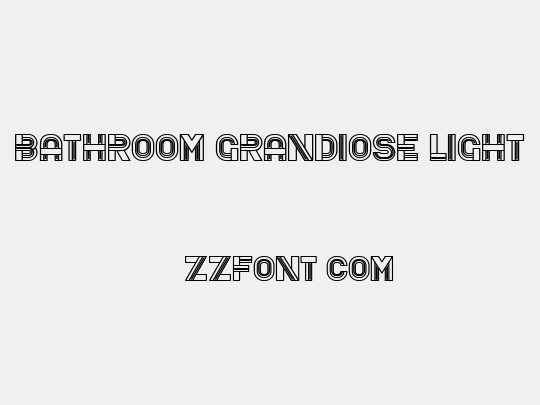 Bathroom Grandiose Light