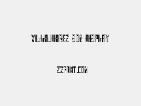 VILLAJUAREZ SON DISPLAY