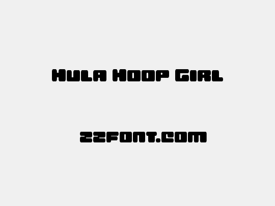 Hula Hoop Girl