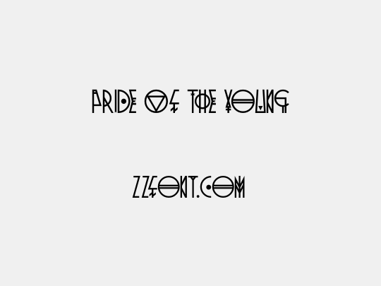 Pride Of The Young