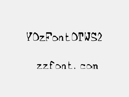 YOzFontOTWS2