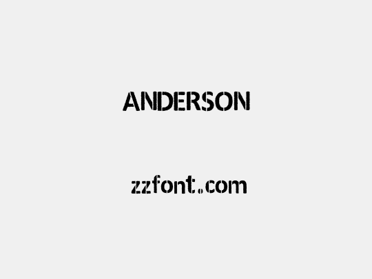 ANDERSON